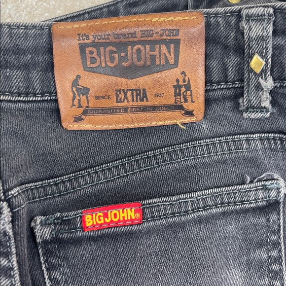 Big John Studded Black Straight Leg Jeans - Picture 5 of 5